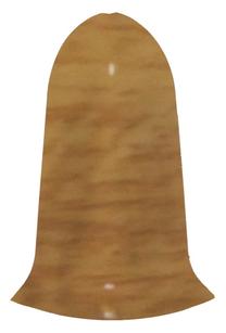 Наружный угол плинтуса P60-A 129, бук цв., 2 шт.