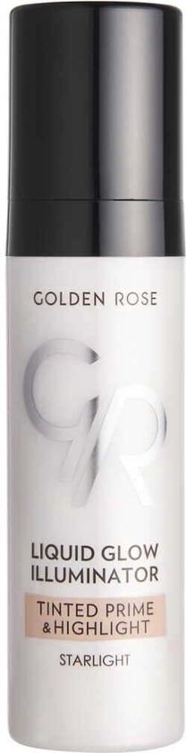 Основа под макияж Golden Rose Tinted Prime & Highlight, светло-коричневый цв., 30 мл