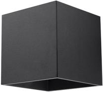 Valgusti seinale Sollux Quad SL.0057 Black, GU10, 1 / must v.