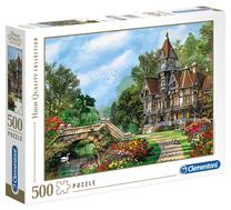 Dėlionė Clementoni High Quality Old Waterway Cottage 35048, 49 cm x 36 cm, 500 vnt., įvairių spalvų