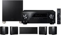 Soundbar akustiskā sistēma Pioneer HTP-074-B, 550 W, melna krās.