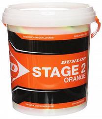 Tenisa bumbiņu komplekts Dunlop Stage 2, oranža krās., 60 gab.