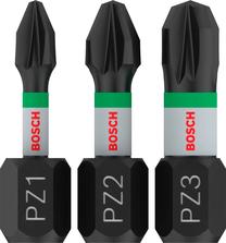 Atsuktuvų antgalių komplektas Bosch Pro Impact PZ, PZ2, 25 mm, 1/4"