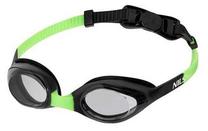 Очки для плавания Nils Aqua Kids NQG170AF, черный цв./зеленый цв.
