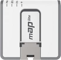 Bezvadu piekļuves punkts MikroTik, 2.4 GHz, balta krās./pelēka krās.