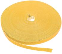 Label The Cable PRO Roll Dual Velcro Roll 25m Yellow