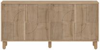 Konsoollaud Kalune Design Desso, tammepuidu imitatsioon v., 36 cm x 150 cm x 73 cm