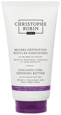 Matu krēms, sviests lokainu matu ieveidošanai Christophe Robin Luscious Curl, 150 ml