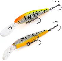 Vobleris Akara Deep Zander 90F-A6 10209121, 9 cm, 12 g, sidabro sp./geltona sp./oranžinė sp.