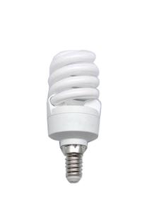 Лампочка Electraline Micro spiral Накаливания, T3, белый цв., E14, 13 Вт, 400 лм