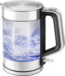 Elektrinis virdulys Catler KE 410, 1.5 l, nerūdijančiojo plieno sp./skaidri sp.