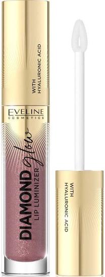 Lūpu spīdums Eveline Diamond Glow Lip Luminizer, 4.5 ml, 11 rose nude