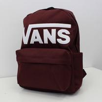 Mokyklinė kuprinė Vans Old Skool VN0A5KHP4QU, vyšnios sp., 42.5 cm x 12.1 cm x 32.4 cm