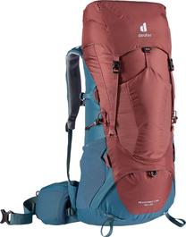 Turistinė kuprinė Deuter Aircontact Lite, mėlyna sp./raudona sp., 50 l
