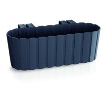 Balkoninis vazonas Prosperplast Boardee DDECZ400-S433, plastikinis, 38.3 cm x 21.2 cm, Ø 38.3 cm, antracito sp.