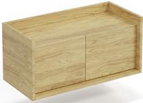 Spintelė Mobius 2D, riešuto sp., 78 cm x 41 cm x 36 cm