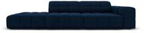 Sofa Micadoni Home Jennifer Velvet 3 Seats, tamsiai mėlyna sp., kairinė, 262 x 102 cm x 70 cm