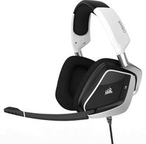 Laidinės žaidimų ausinės Corsair VOID PRO Premium, balta sp./juoda sp.