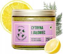 Kūno odos šveitiklis Mydlarnia Cztery Szpaki Lemon And Juniper, 250 ml