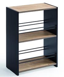 Pastatoma lentyna Kalune Design Black Small, ruda sp./juoda sp., 72 cm x 52 cm x 28 cm