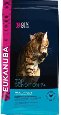 Sausā kaķu barība Eukanuba Top Condition, vistas gaļa/tītara gaļa, 2 kg
