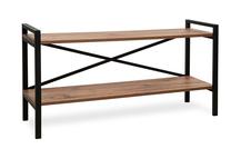 ТВ стол Kalune Design Athena, черный цв./сосновый цв., 120 см x 34 см x 60 см
