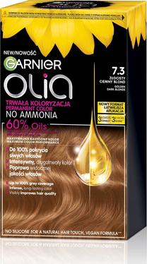 Kраска для волос Garnier Olia, golden dark blonde цв., 7.3, 174 мл