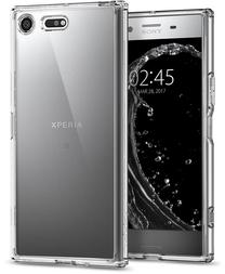 Telefona vāciņš Spigen, caurspīdīga krās., Sony