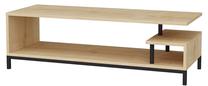TV galds Kalune Design Reilly, ozola krās./melns krās., 44.6 cm x 120 cm x 37.6 cm