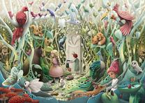 Dėlionė Ravensburger Secret Garden, 50 cm x 70 cm, 1000 vnt., įvairių spalvų