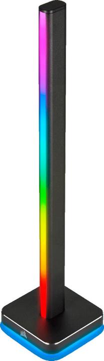 Gaismas diodes Corsair iCUE LT100, melna krās.
