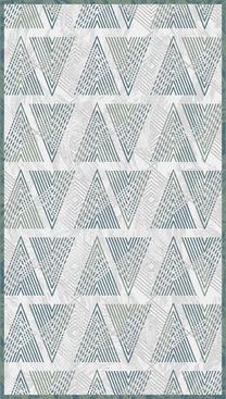 Kilimas Oriental Weavers Erin 1902_JB9 G, pilka sp., 120 cm x 67 cm