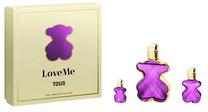Dovanų komplektas moterims Tous Love Me Amethyst Elixir, 3 vnt.