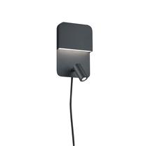 Valgusti seinale Trio Luigi 222270232, LED, 2 x 7.3 W, läbipaistev v. / must v.