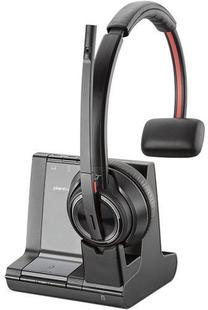 Bezvadu austiņas Plantronics Savi W8210-M, melna krās.