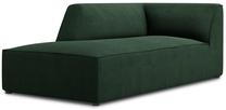 Sofa Micadoni Home Ruby Structured Fabric Chaise Longue, žalia sp., kairinė, 181 x 93 cm x 69 cm