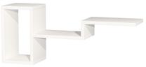 Sieninė lentyna Kalune Design Arde 550ARN1430, balta sp., 33.2 cm x 77.8 cm x 19.6 cm