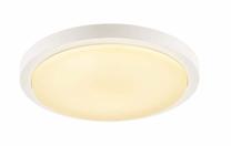 Valgusti plafoon SLV Ainos 229971, LED, 3000 °K, 1 x 22 W, valge v. / valge v.