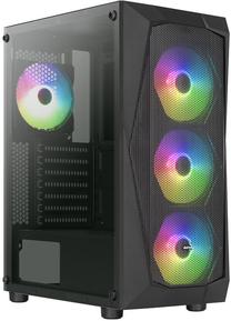 Kompiuterio korpusas AeroCool Falcon V2, juoda sp.