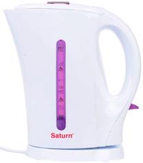 Elektrinis virdulys Saturn ST-EK0002, 1.7 l, balta sp./violetinė sp.