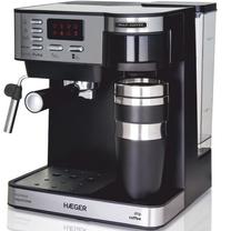 Кофемашина с фильтром Haeger CM-145.008A, серебристый цв./черный цв.