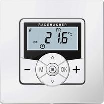 Termostats Rademacher DuoFern 32501872, stiprināms pie sienas, balta krās., 5 cm