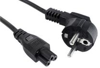 Vads Akyga Power Cable Schuko / IEC C5 AK-NB-01C Schuko, IEC C5, 1.5 m, melna krās.