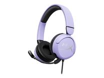 Laidinės žaidimų ausinės vaikams HyperX Cloud mini 7G8F5AA 7G8F5AA, violetinė sp.
