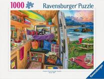 Dėlionė Ravensburger Rig Views, 50 cm x 70 cm, 1000 vnt., įvairių spalvų