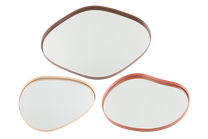 Padėklas 4Living Peili 622726, 3 vnt., Ruda sp./Raudona sp./Rusva sp.