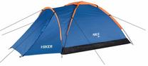 Dvivietė palapinė Nils Extreme Hiker NC6010, mėlyna sp., 205 cm x 150 cm x 105 cm
