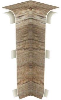 Внутренний угол плинтуса Vox Esquero Skin 610, 2.2 см x 2.2 см, коричневый цв., 2 шт.