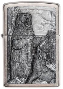 Šķiltava Zippo Lighter 29636, sudraba krās.