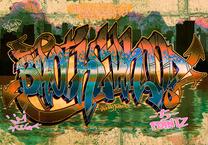 Fototapete Artgeist Street Art, 280 cm x 400 cm